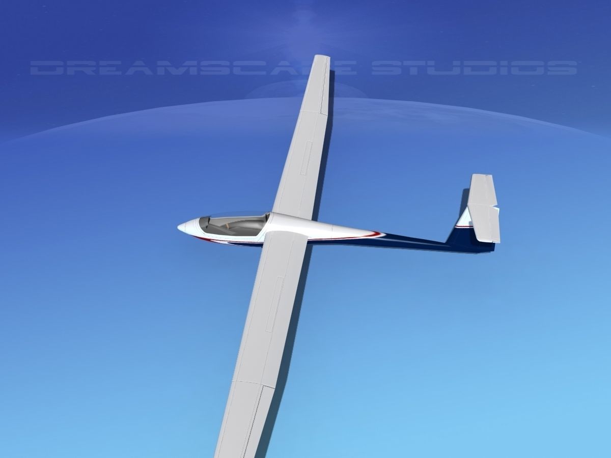 Centrair C-101 Pegase V07 Low-poly 3D model_9