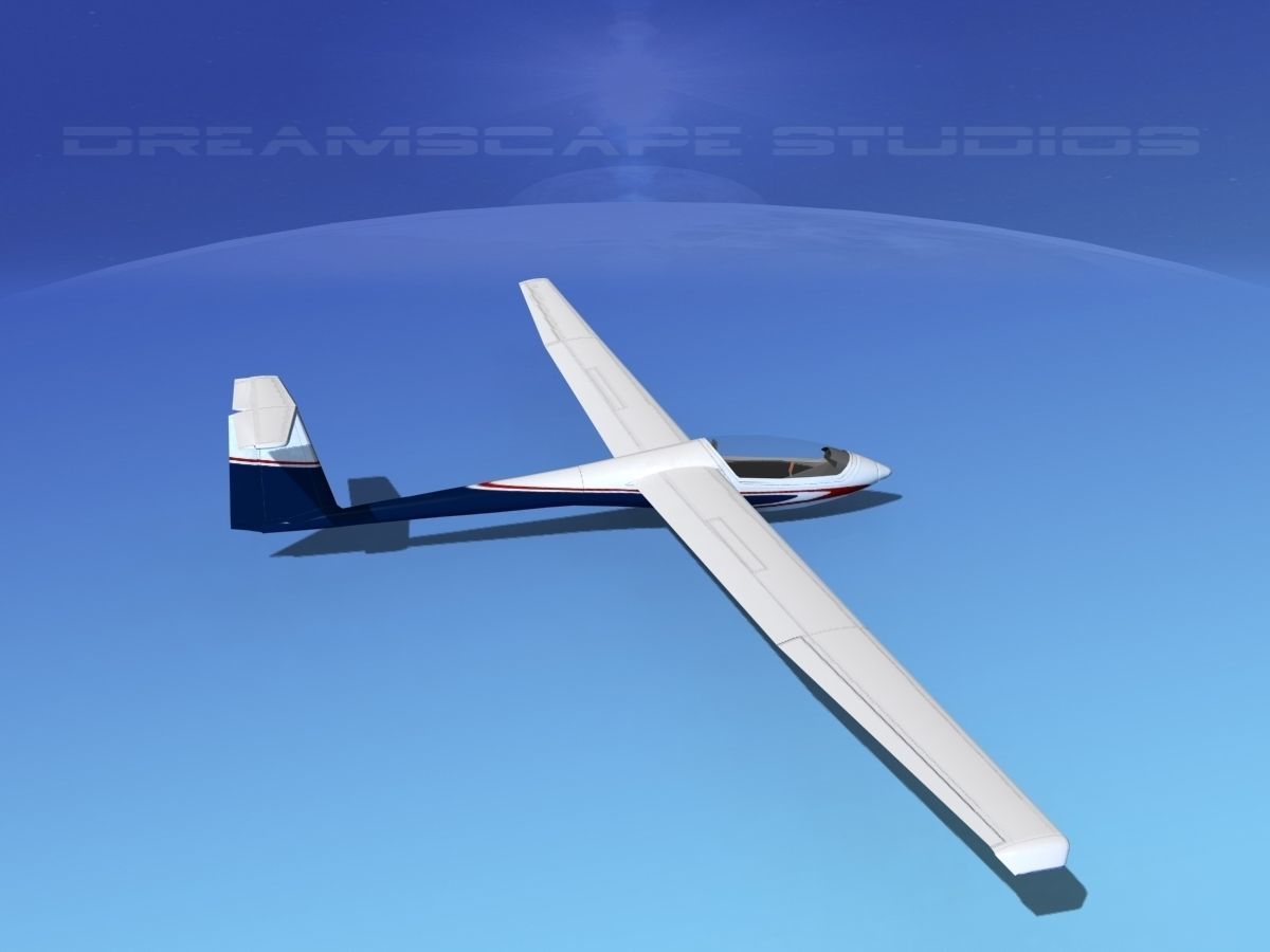 Centrair C-101 Pegase V07 Low-poly 3D model_5