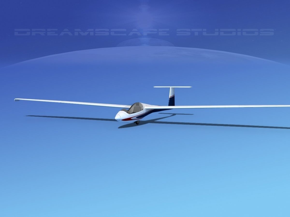 Centrair C-101 Pegase V07 Low-poly 3D model_1