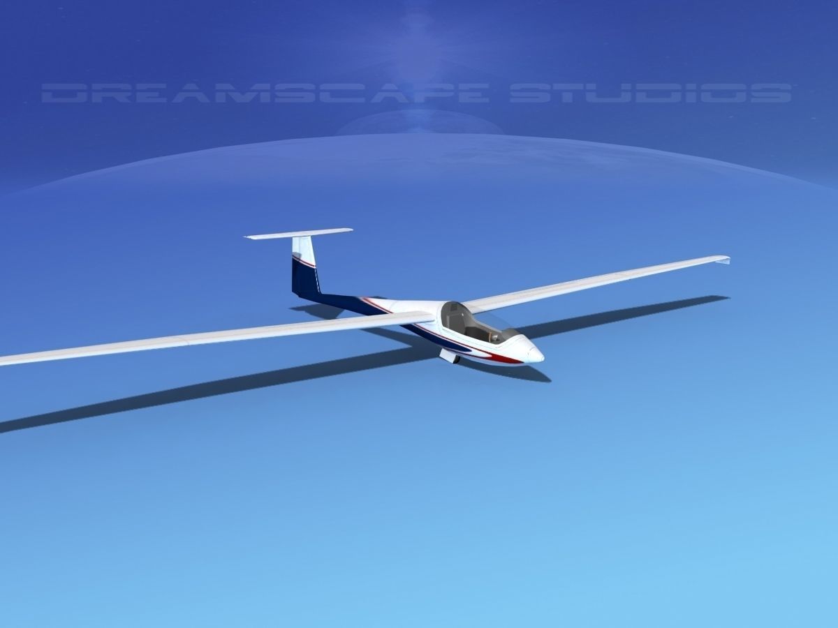 Centrair C-101 Pegase V07 Low-poly 3D model_3