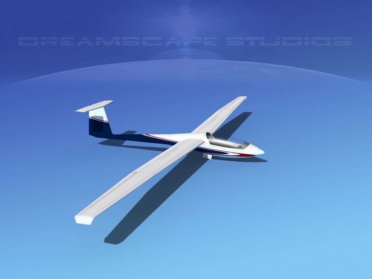 Centrair C-101 Pegase V07 Low-poly 3D model_4