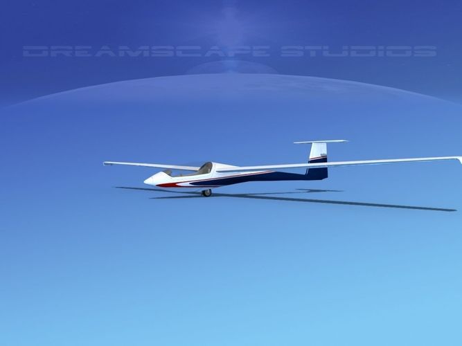 Centrair C-101 Pegase V07 Low-poly 3D model