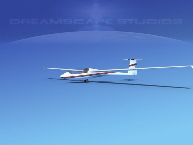 Centrair C-101 Pegase V08 Low-poly 3D model