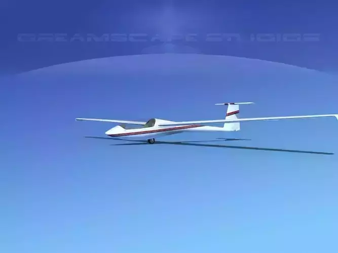Centrair C-101 Pegase V08 Low-poly 3D model