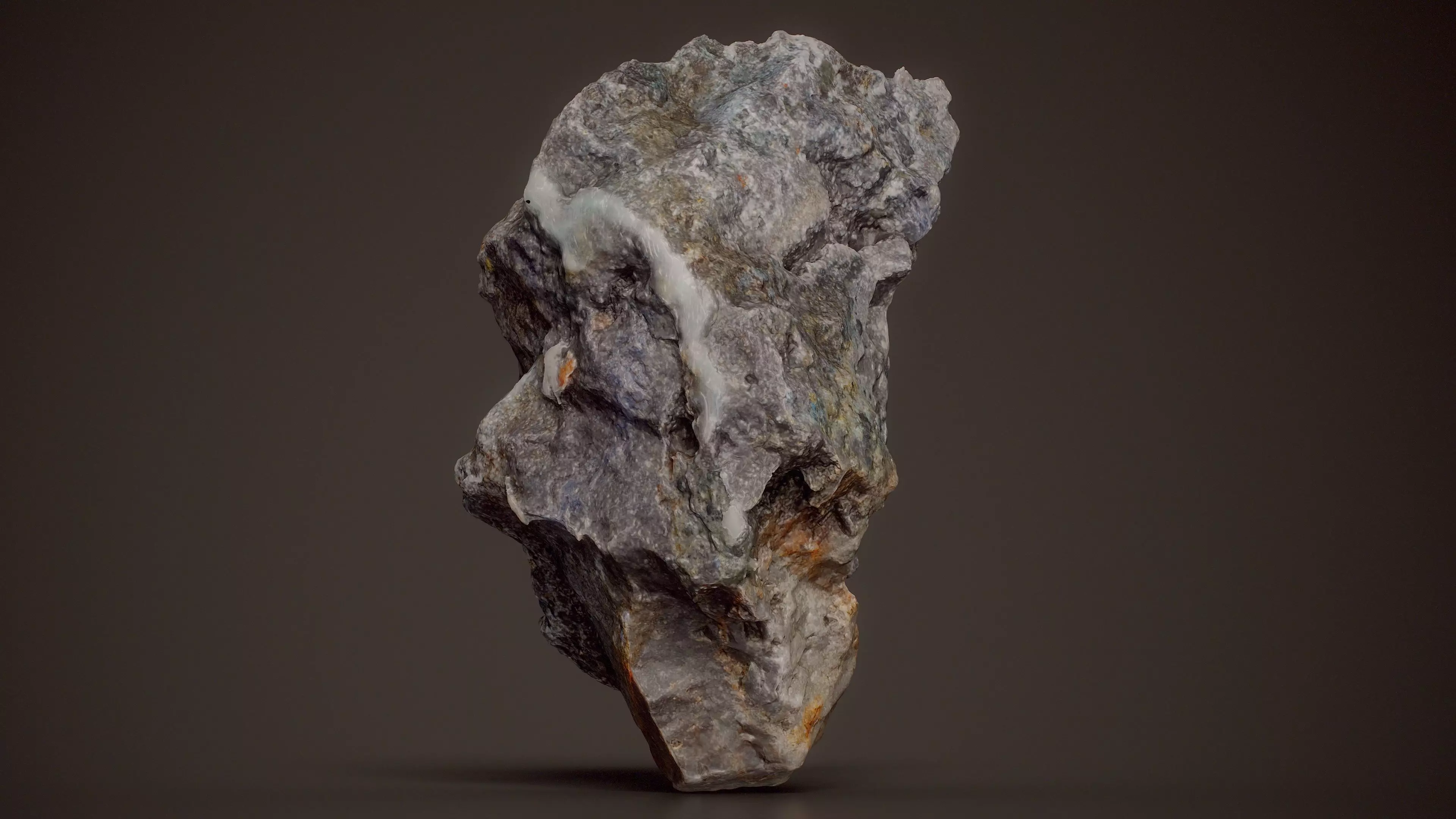 Galena Galenite Low-poly 3D model