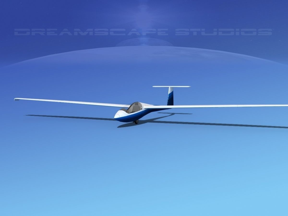 Centrair C-101 Pegase V09 Low-poly 3D model_1