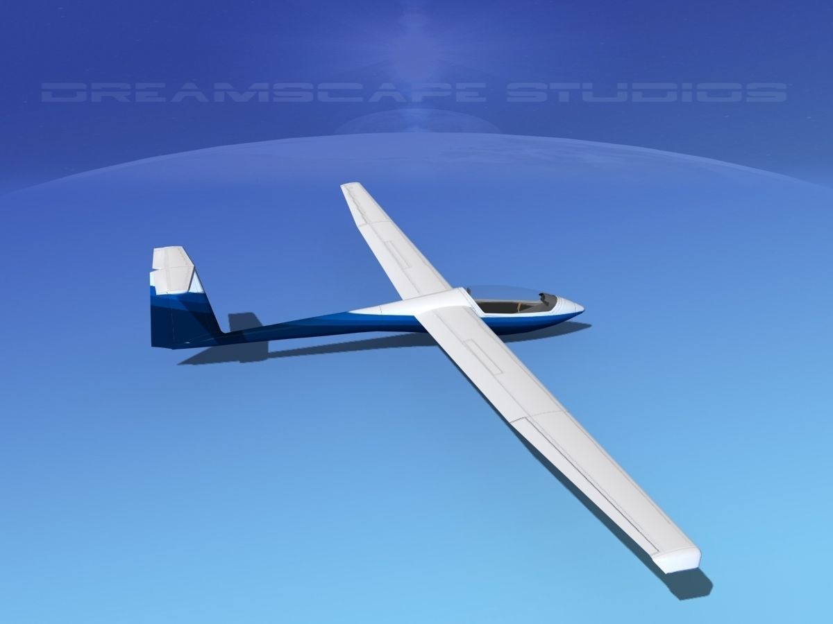 Centrair C-101 Pegase V09 Low-poly 3D model_5