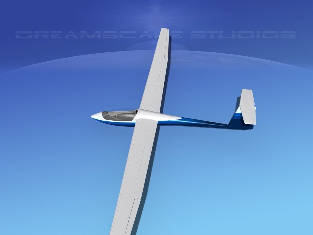Centrair C-101 Pegase V09 Low-poly 3D model_9