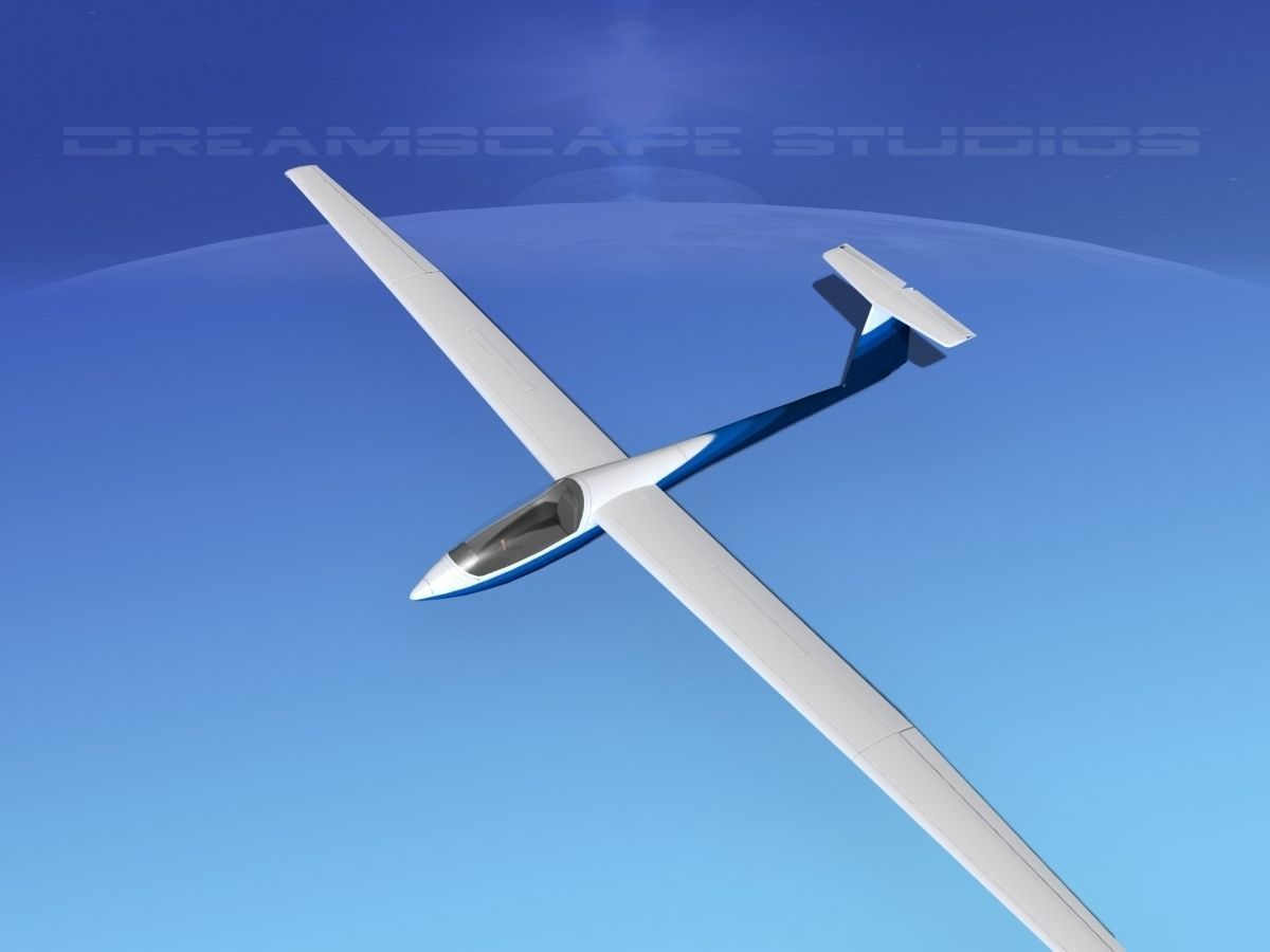 Centrair C-101 Pegase V09 Low-poly 3D model_10