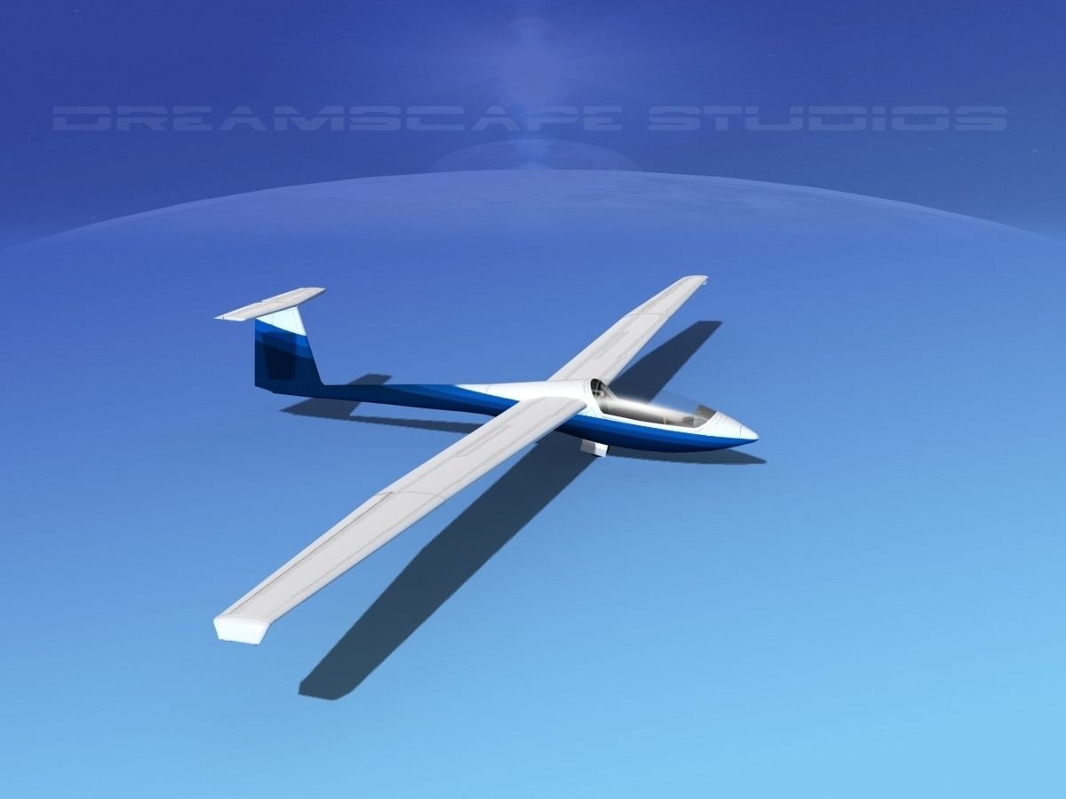 Centrair C-101 Pegase V09 Low-poly 3D model_4