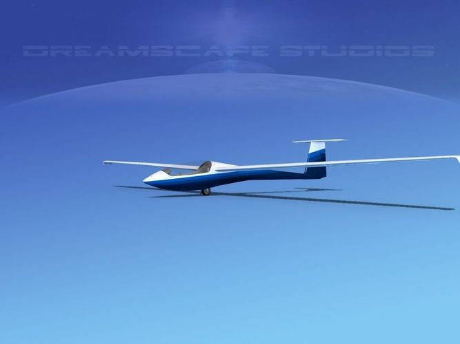 Centrair C-101 Pegase V09 Low-poly 3D model