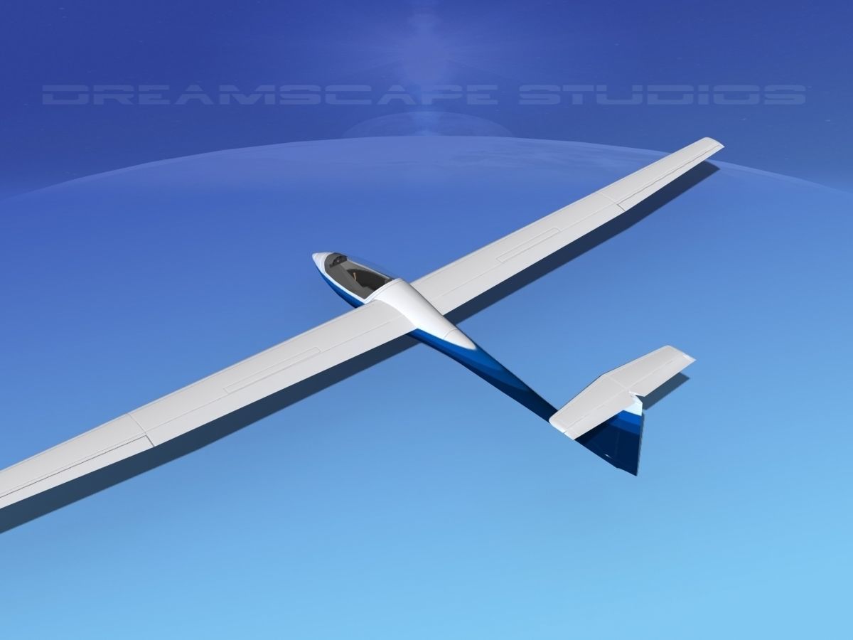 Centrair C-101 Pegase V09 Low-poly 3D model_8