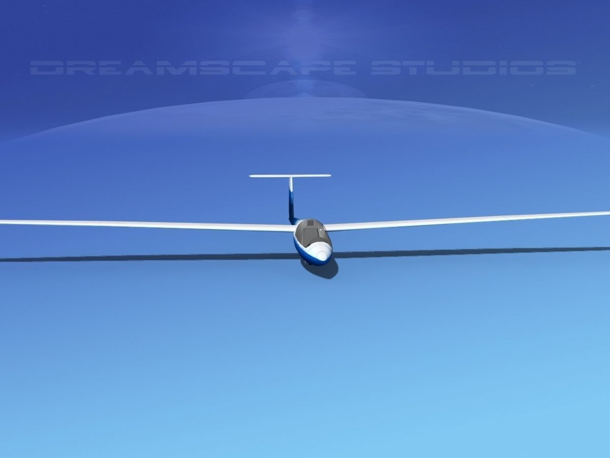 Centrair C-101 Pegase V09 Low-poly 3D model_2