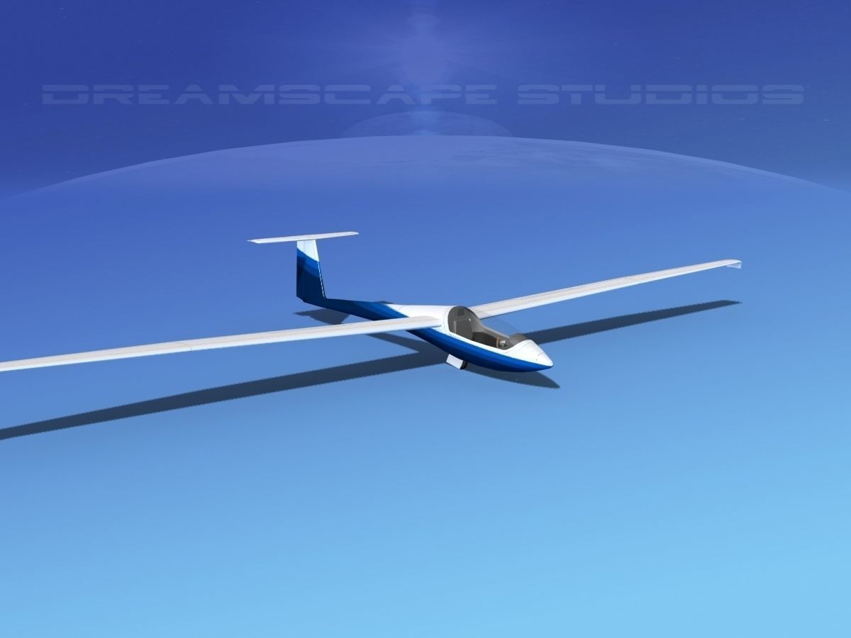 Centrair C-101 Pegase V09 Low-poly 3D model_3