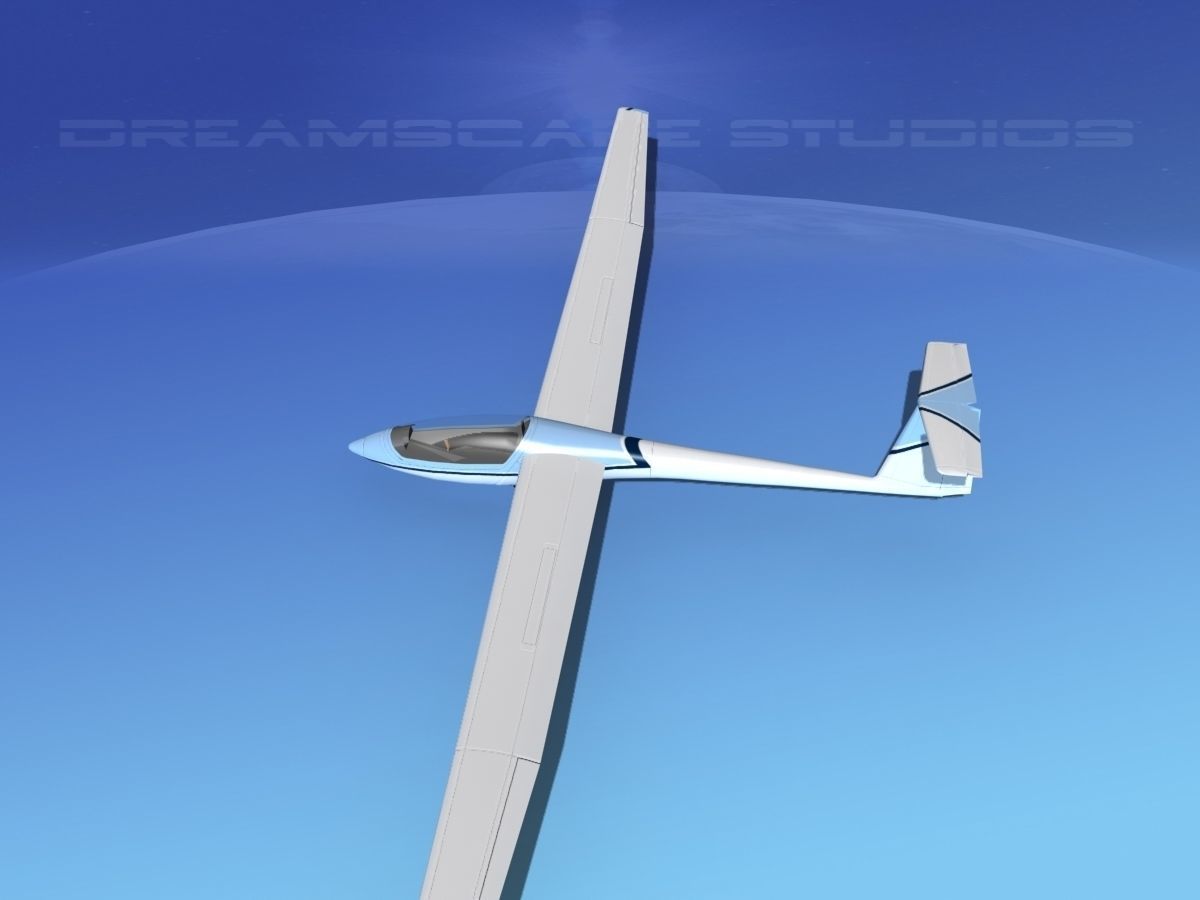 Centrair C-101 Pegase V10 Low-poly 3D model_9