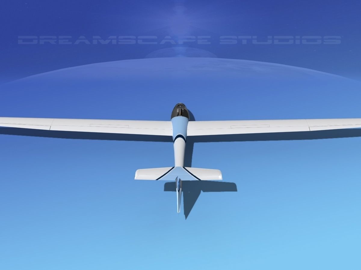 Centrair C-101 Pegase V10 Low-poly 3D model_7