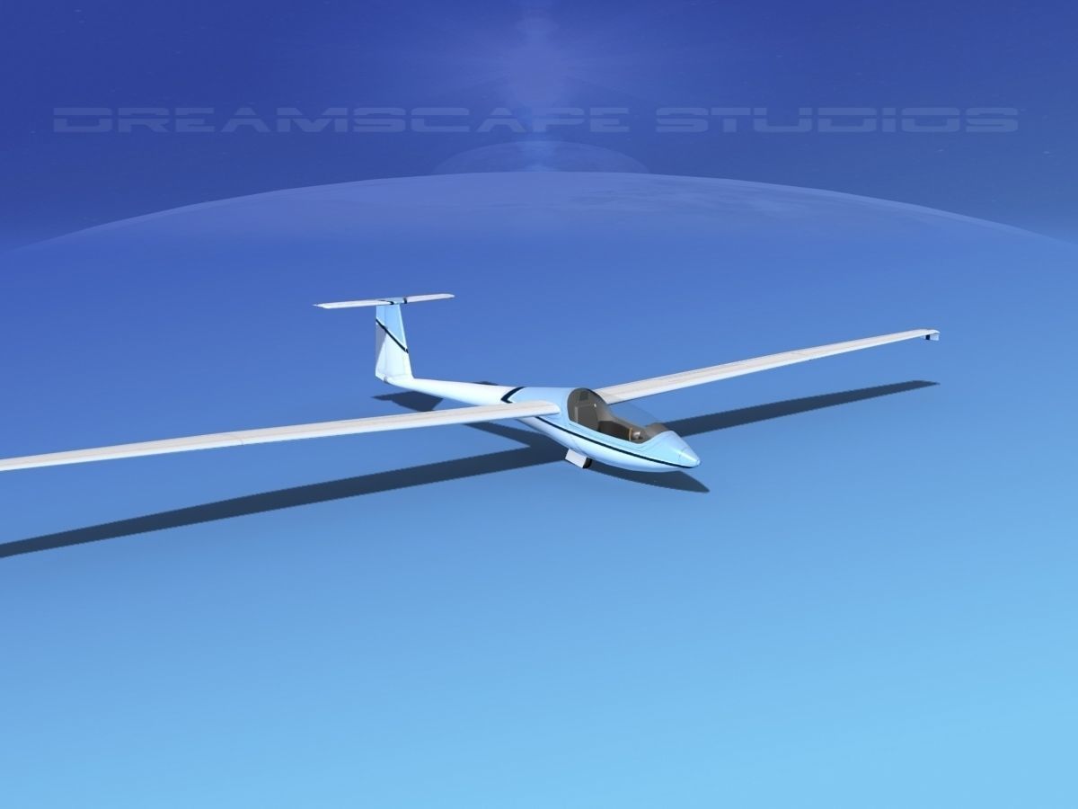 Centrair C-101 Pegase V10 Low-poly 3D model_3