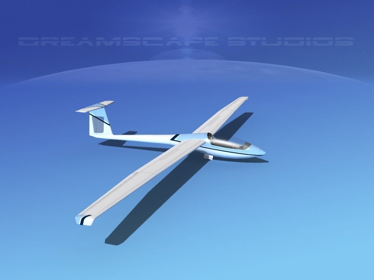 Centrair C-101 Pegase V10 Low-poly 3D model_4
