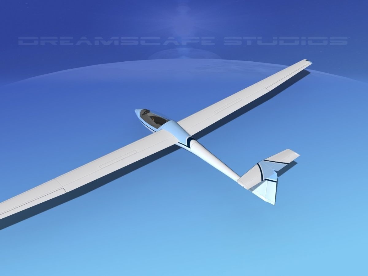 Centrair C-101 Pegase V10 Low-poly 3D model_8