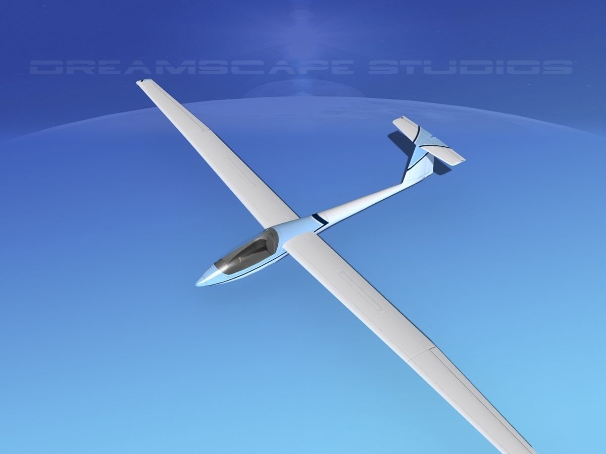 Centrair C-101 Pegase V10 Low-poly 3D model_10