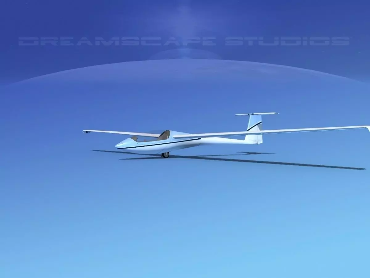 Centrair C-101 Pegase V10 Low-poly 3D model_0