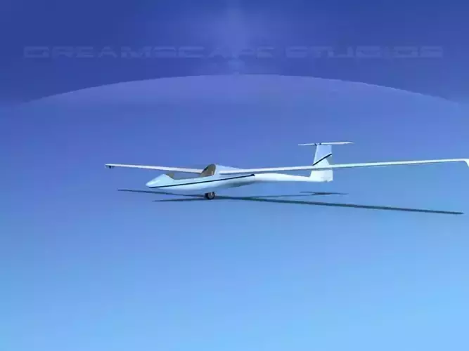 Centrair C-101 Pegase V10 Low-poly 3D model