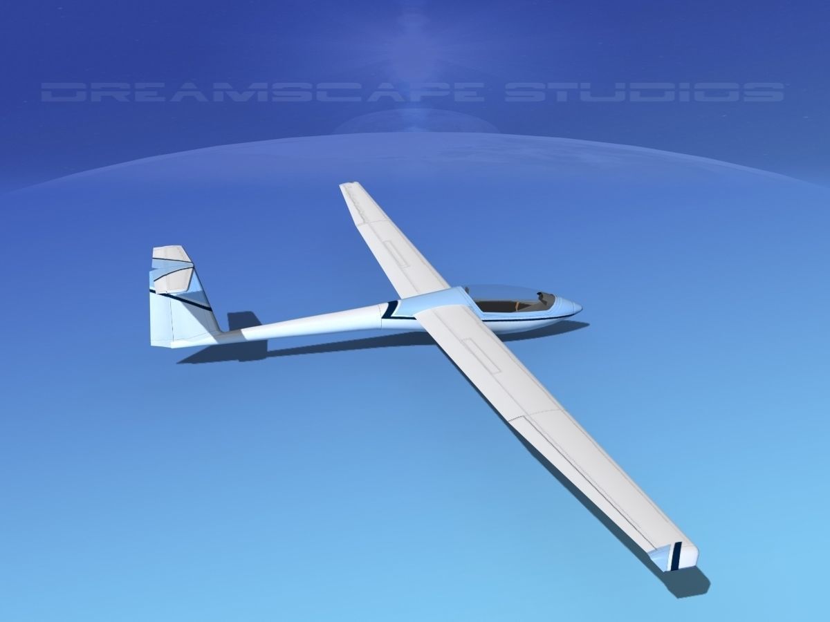 Centrair C-101 Pegase V10 Low-poly 3D model_5