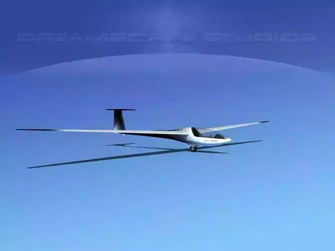 Glaser Dirks DG-200 15-metre  Sailplane V04