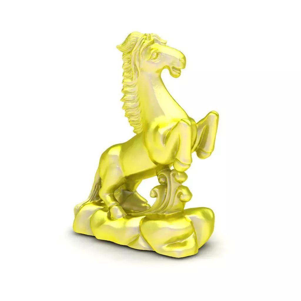 Luxury Chinese Feng Shui Horse Sculpture 103a 3D print model