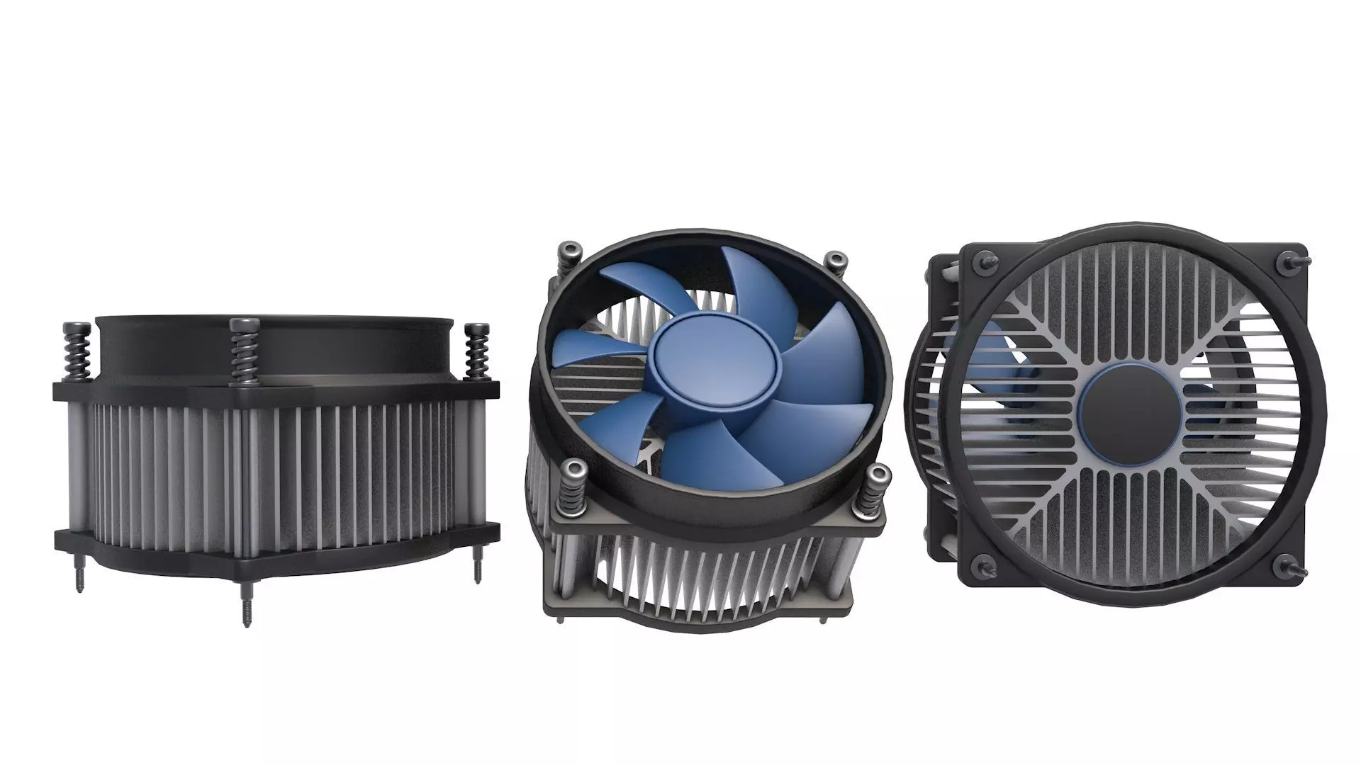 CPU Cooler 3D model