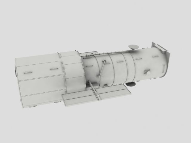 Hubble Space Based Telescope 3D model_31