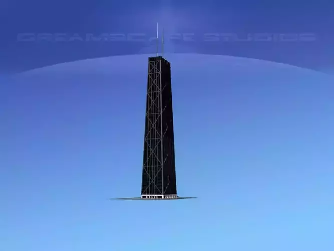John Hancock Building or Center 3D model