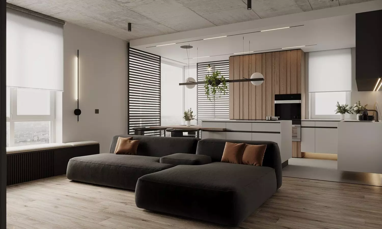 3D Apartment Interior Model 3D model