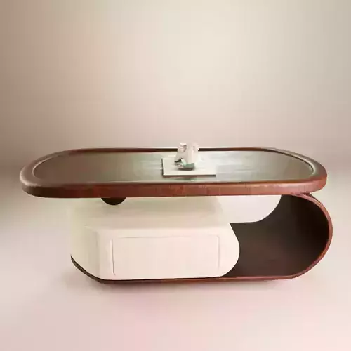 Minimalis Oval Coffee Table