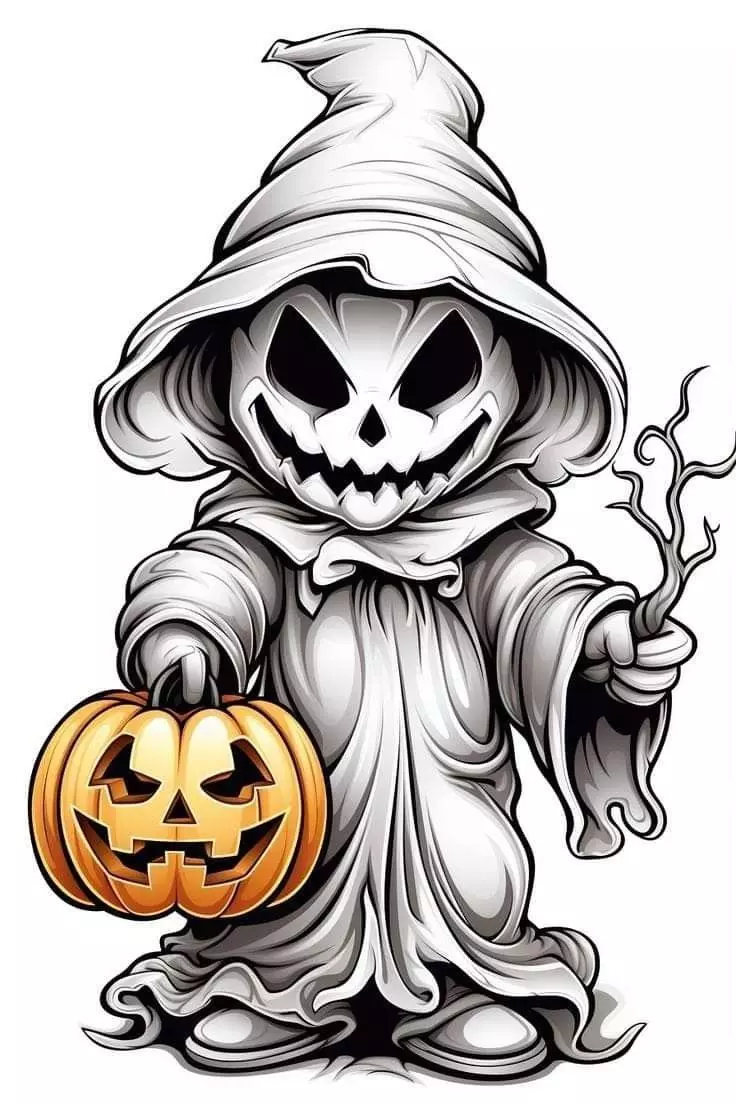 Cute Ghost Model 3D print model