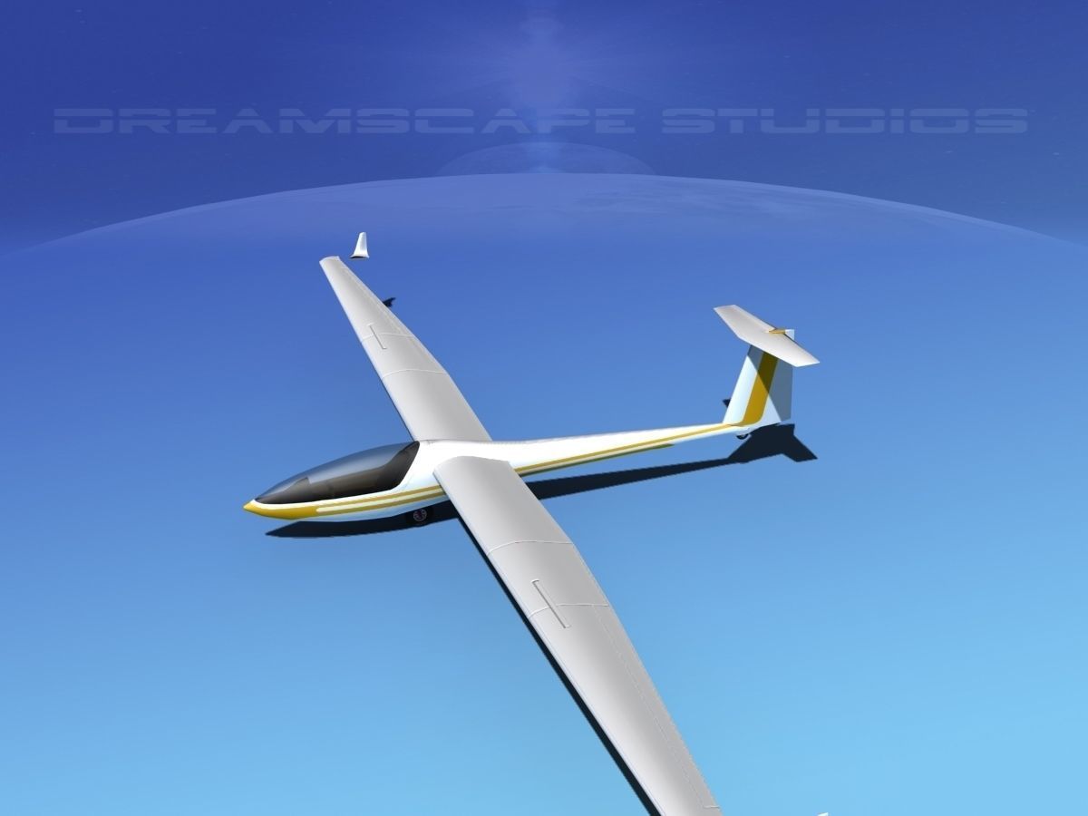 Glaser-Dirks DG-300 Glider V10 3D model_8