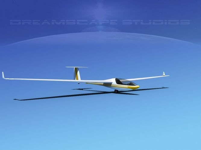 Glaser-Dirks DG-300 Glider V10 3D model
