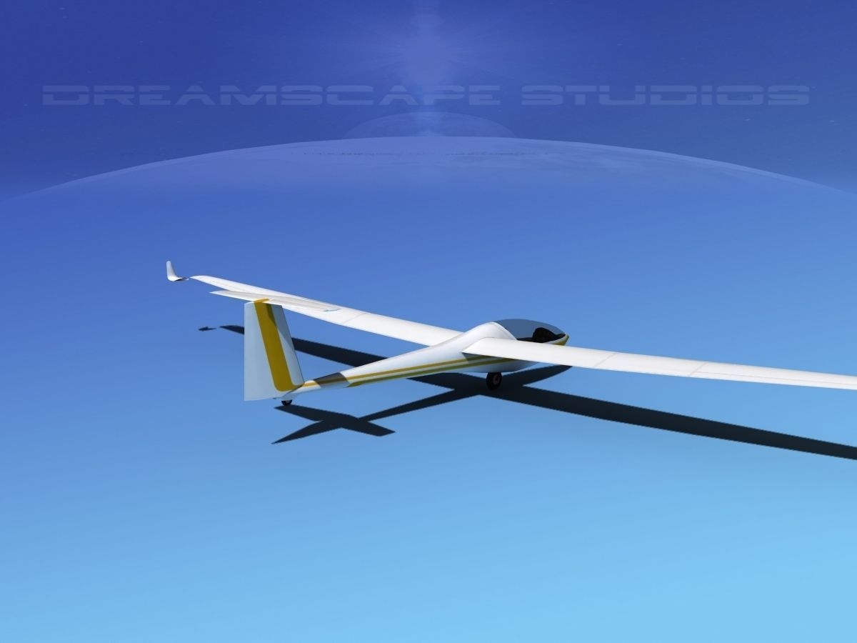 Glaser-Dirks DG-300 Glider V10 3D model_4