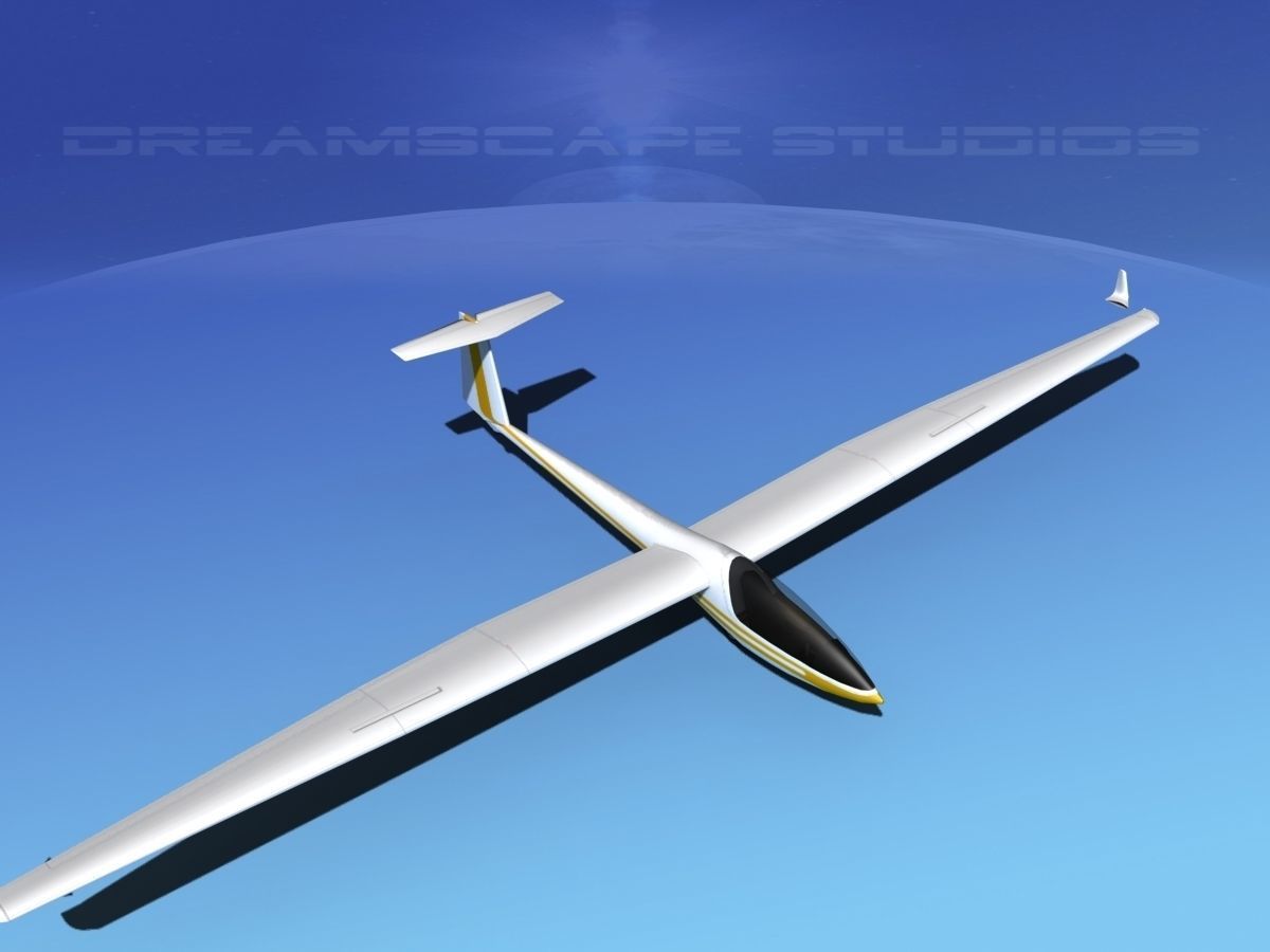 Glaser-Dirks DG-300 Glider V10 3D model_9