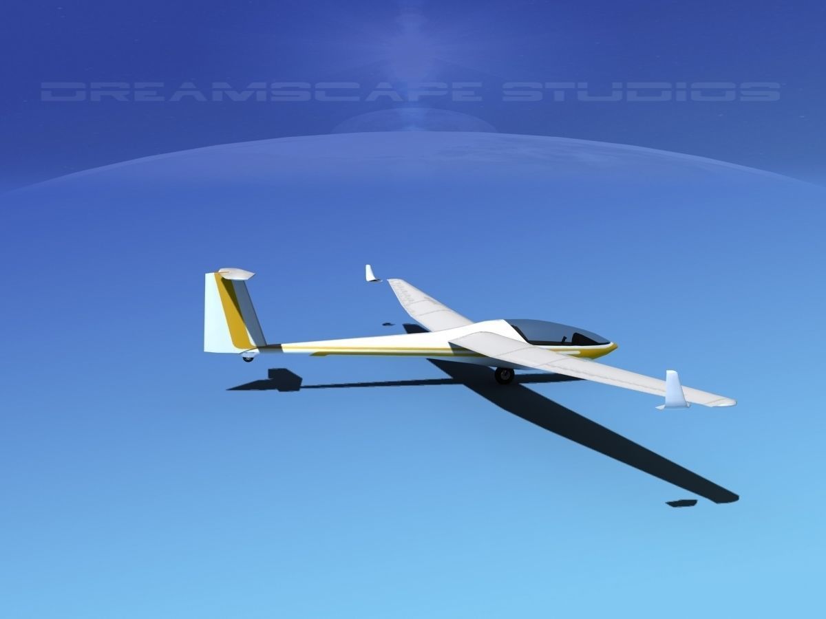 Glaser-Dirks DG-300 Glider V10 3D model_3