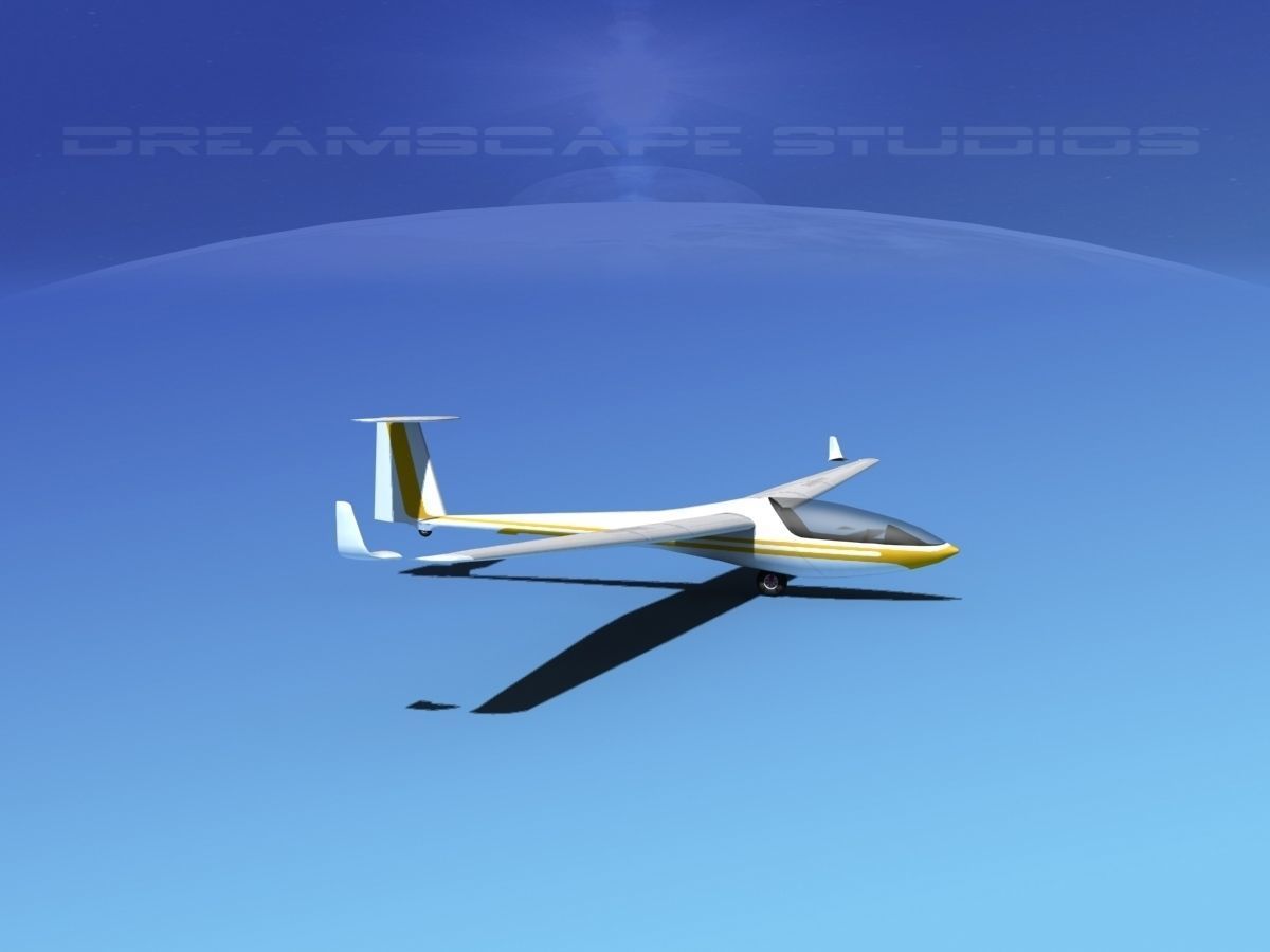 Glaser-Dirks DG-300 Glider V10 3D model_2