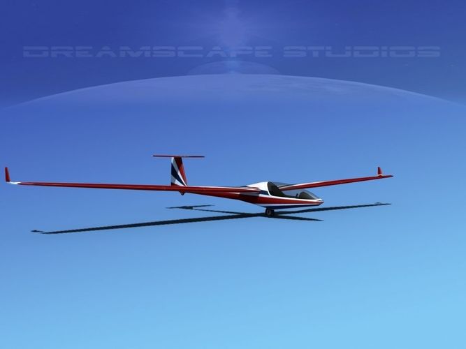 Glaser-Dirks DG-300 Glader V15 3D model