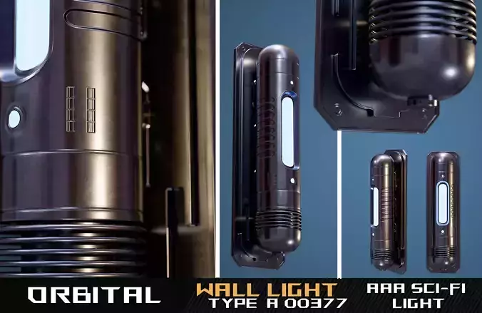 Orbital Wall Light  Type A 00377