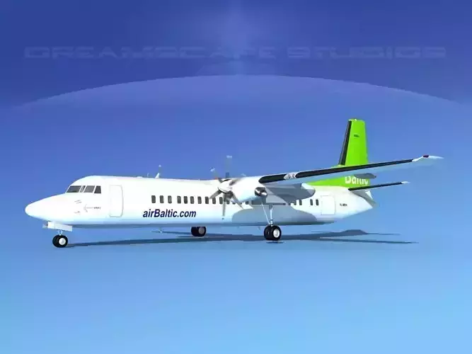 Fokker F-60 Air Baltic