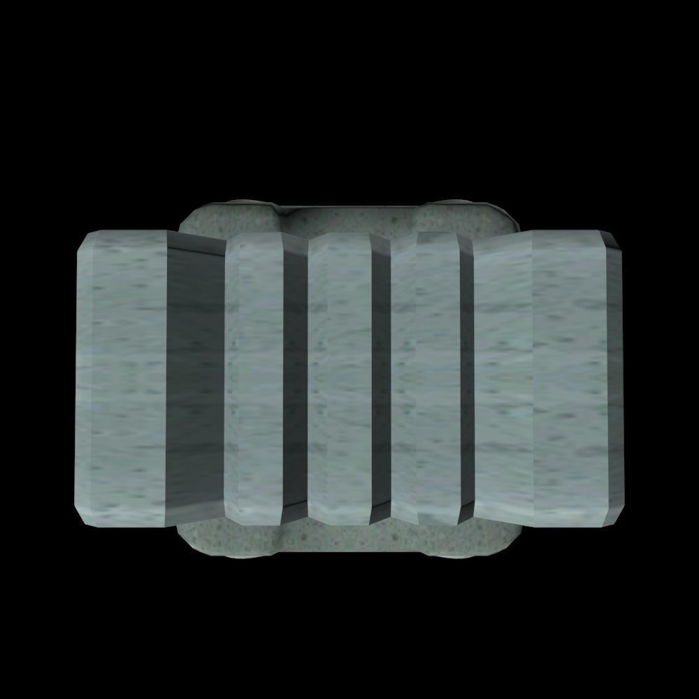 Thwomp Super mario bros 3D print model_4