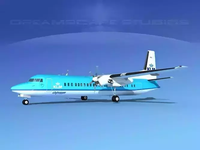 Fokker F-60 KLM Cityhopper 1