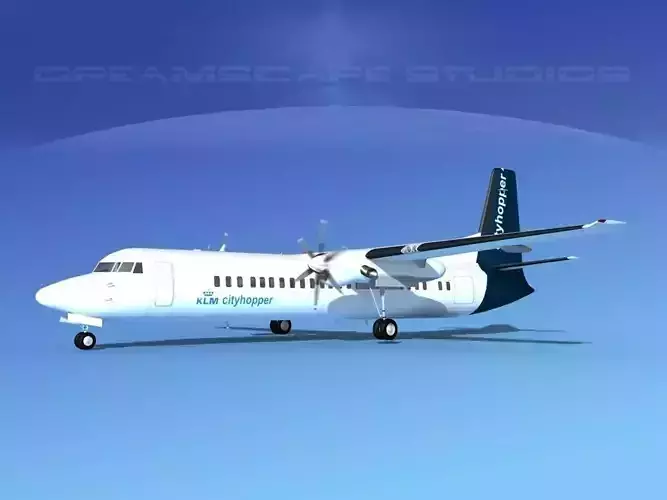 Fokker F-60 KLM Cityhopper 2