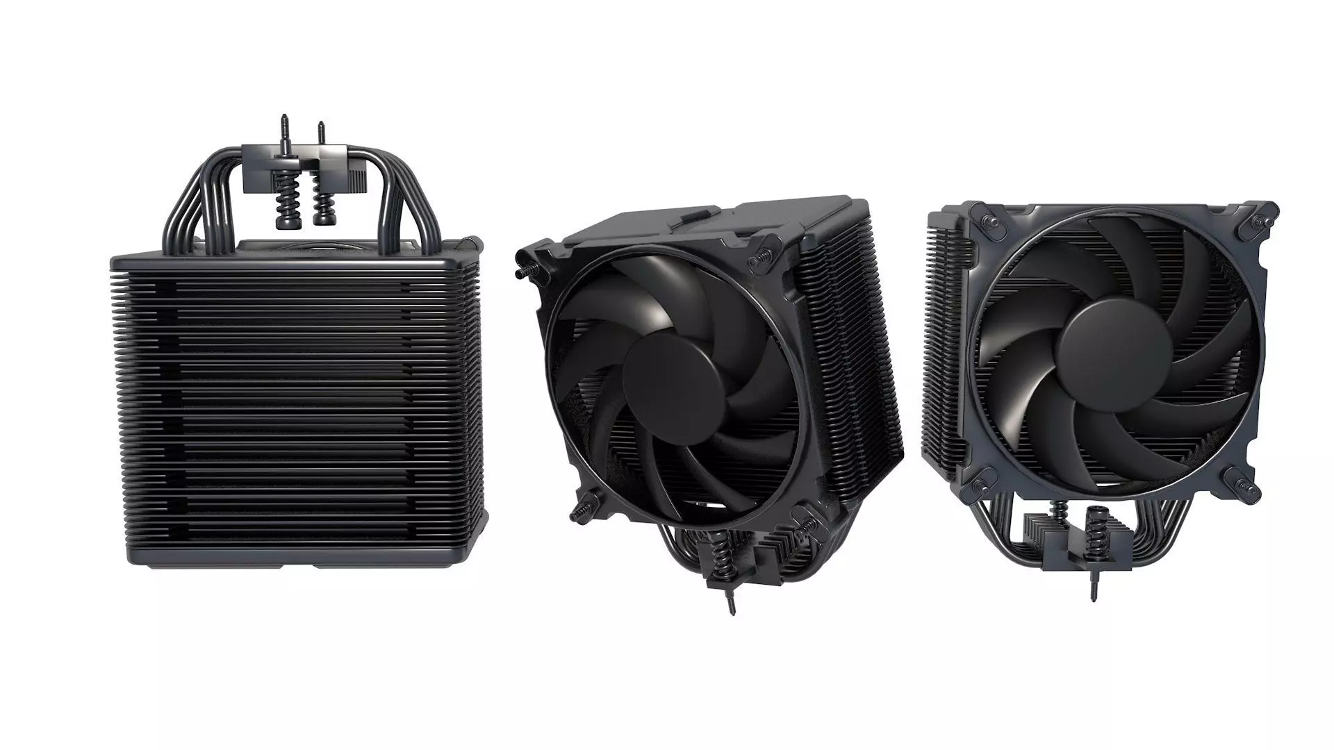 CPU Cooler 3D model