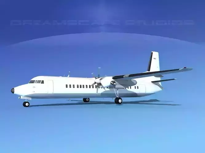 Fokker F-60 Unmarked 1