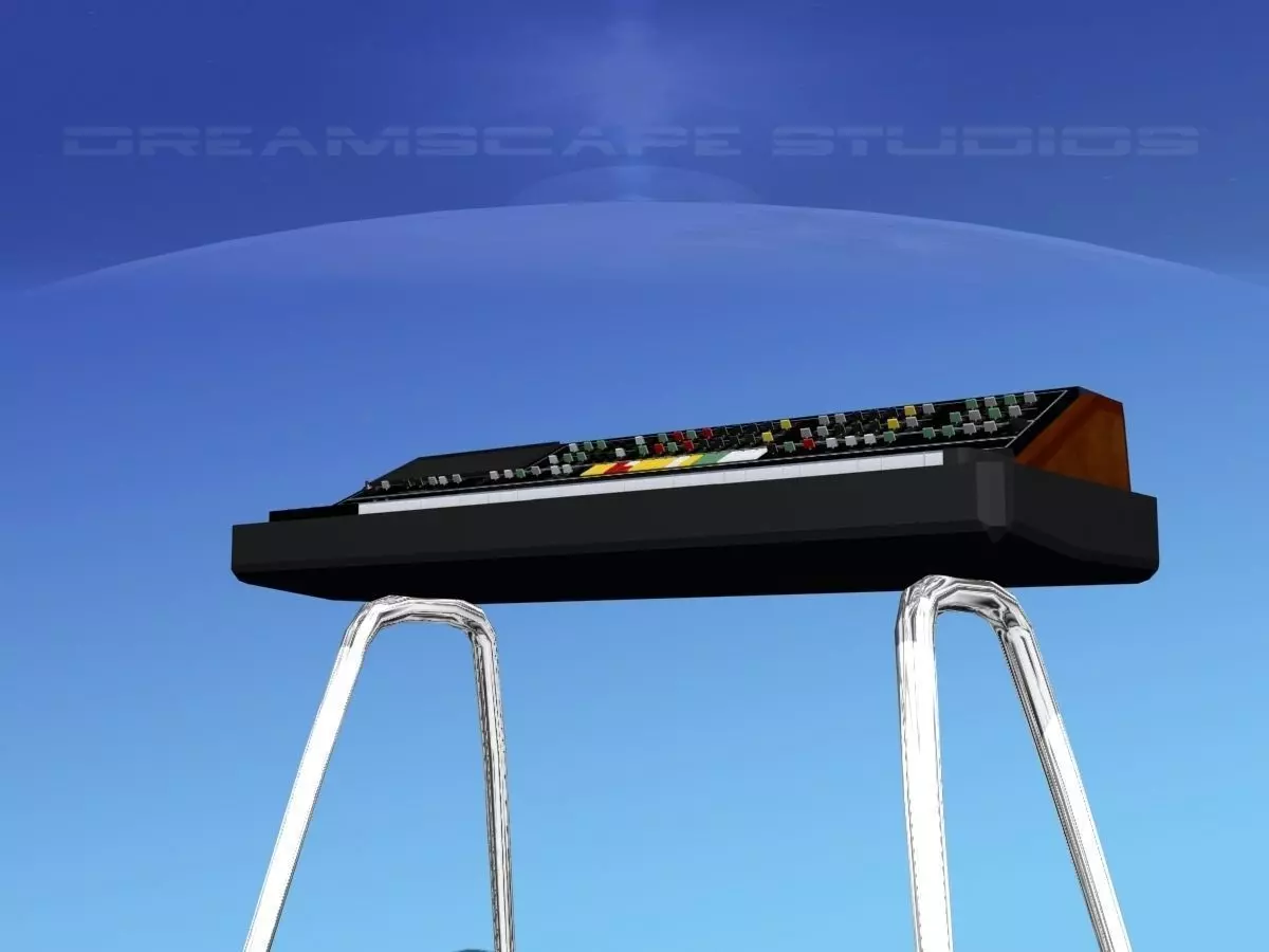 Yamaha cs80 3D model_0